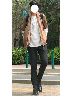 たちさん（メンズ・177cm）の春コーディネート