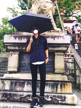 たちさん（メンズ・177cm）の夏コーディネート