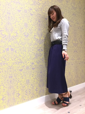 「アンクルストラップ」｜WAORientalTRaffic熊本店さん（レディース・160cm）の春コーディネート