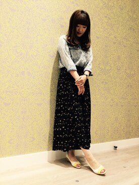 「オープントゥ」｜WAORientalTRaffic熊本店さん（レディース・160cm）の夏コーディネート