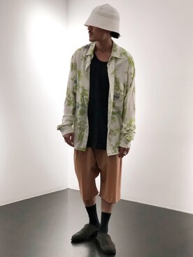 「GmbH（ゲーエムベーハー）のアイテム」を使った、よっしーさん（メンズ・168cm）の春コーディネート