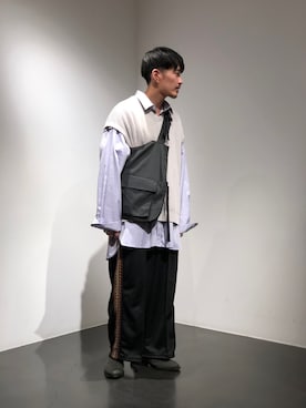 Toironier/トワロニエ/3WAYベスト/ベストを使ったショップスタッフの 
