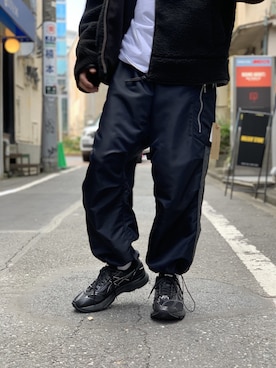 「KIKO KOSTADINOV（キコ コスタディノフ）のアイテム（シューズ）」を使った、よっしーさん（メンズ・168cm）の冬コーディネート