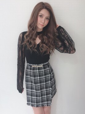 Delyle NOIR♡Rioさん（レディース・163cm）の春コーディネート