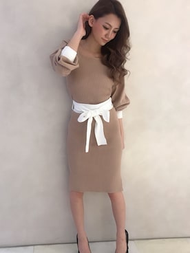 Delyle NOIR♡Rioさん（レディース・163cm）の春コーディネート