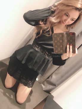 Delyle NOIR♡Rioさん（レディース・163cm）の春コーディネート