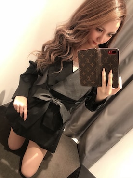 Delyle NOIR♡Rioさん（レディース・163cm）の春コーディネート