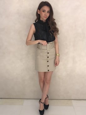 Delyle NOIR♡Rioさん(レディース・163cm)の春コーディネート