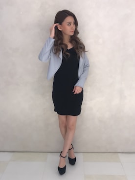 Delyle NOIR♡Rioさん（レディース・163cm）の春コーディネート