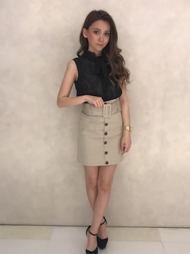 Delyle NOIR♡Rioさん(レディース・163cm)の春コーディネート