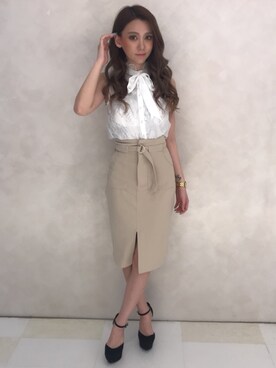 Delyle NOIR♡Rioさん(レディース・163cm)の春コーディネート