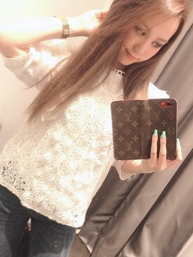 Delyle NOIR♡Rioさん（レディース・163cm）の春コーディネート