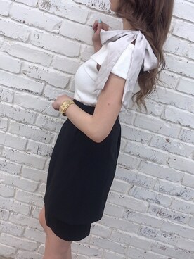 Delyle NOIR♡Rioさん(レディース・163cm)の春コーディネート