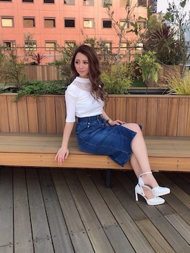 Delyle NOIR♡Rioさん（レディース・163cm）の春コーディネート