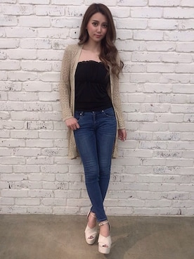 Delyle NOIR♡Rioさん（レディース・163cm）の春コーディネート