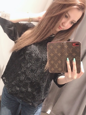 Delyle NOIR♡Rioさん（レディース・163cm）の春コーディネート