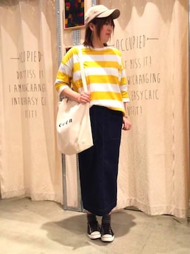 ナツ☆さん(レディース・170cm)の春コーディネート