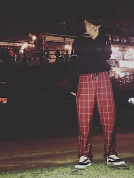 村中 悠真さん（メンズ・178cm）の秋コーディネート