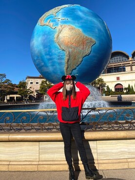 「Dr. Martens（ドクターマーチン）のDr.ﾏｰﾁﾝ　1460　8ホール（ブーツ）」を使った、mikuさん（レディース・156cm）の冬コーディネート