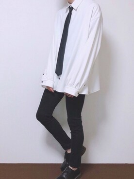 廃棄する 半円 人工的な 白 ワイシャツ ネクタイ Suns Jp