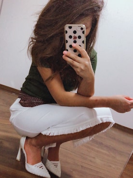 「LuuNa（ルーナ）のアイテム」を使った、❤︎さん（レディース・153cm）の夏コーディネート