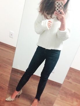 「AMBIENT（アンビエント）のアイテム」を使った、❤︎さん（レディース・153cm）の秋コーディネート