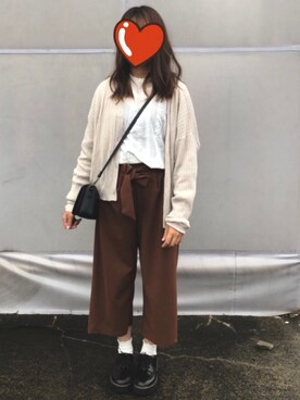 Ayaさん（レディース・160cm）の秋コーディネート