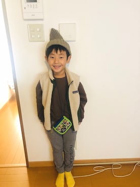 「devirock（デビロック）のアイテム（スウェット）」を使った、かんきちさん（レディース・157cm）の秋コーディネート