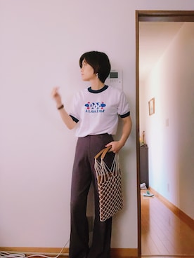 AKINAさん（レディース・157cm）の春コーディネート
