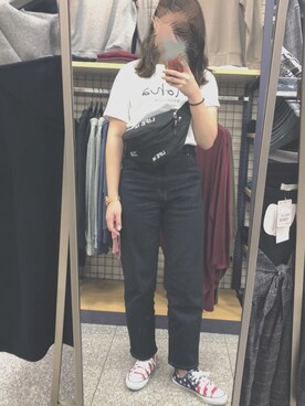 「コーディネート」｜「アイテム（アナログ腕時計）」を使った、ruさん（レディース・162cm）の秋コーディネート