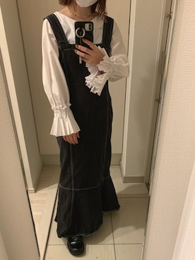 「HELK（ヘルク）のアイテム（ワンピース/ドレス）」を使った、®️inaさん（レディース・147cm）の春コーディネート