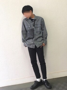 「平成最後のWEARISTAセンバツ」｜「アイテム（デニムジャケット）」を使った、なべしさん（メンズ・168cm）の春コーディネート