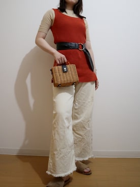 もりもとゆきさん（レディース・164cm）の夏コーディネート