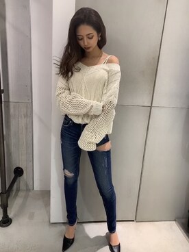 HARUKIさん（レディース・158cm）の春コーディネート