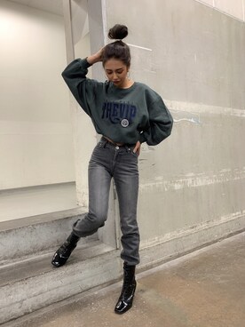 HARUKIさん（レディース・158cm）の秋コーディネート