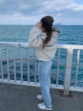 HARUKIさん（レディース・158cm）の冬コーディネート