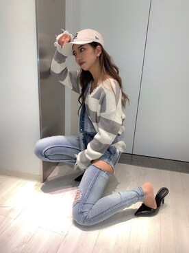 HARUKIさん（レディース・158cm）の冬コーディネート