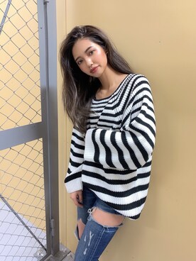 HARUKIさん（レディース・158cm）の冬コーディネート