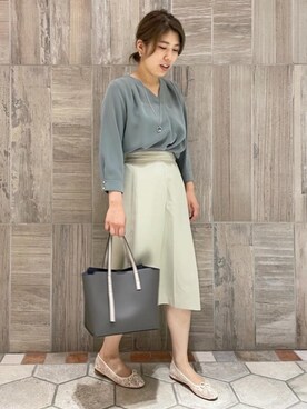 sanpou_nさん（レディース・158cm）の夏コーディネート