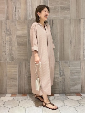 sanpou_nさん（レディース・158cm）の夏コーディネート