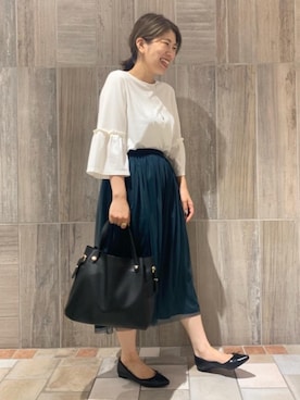 sanpou_nさん（レディース・158cm）の夏コーディネート