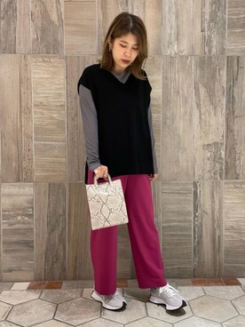 sanpou_nさん（レディース・158cm）の秋コーディネート