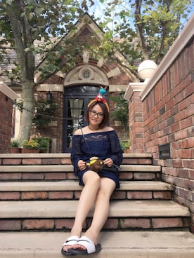 「The Reformation（ザ リフォメーション）のアイテム」を使った、niuniuさん（レディース・156cm）の秋コーディネート