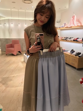 iwata mihoさん（レディース・168cm）の夏コーディネート