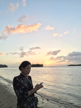 「travel」｜「アイテム（ワンピース）」を使った、shizel_kさん（レディース・178cm）の冬コーディネート