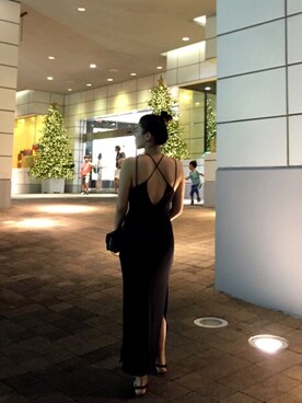 「travel」｜「アイテム（ワンピース）」を使った、shizel_kさん（レディース・178cm）の冬コーディネート