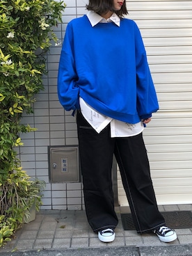 「tiptop」｜おまりさん（レディース・151cm）の秋コーディネート