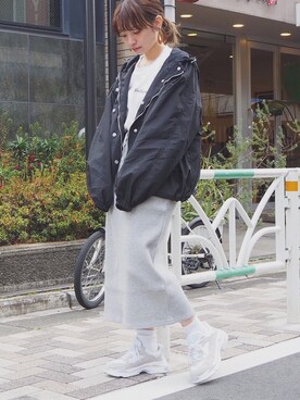 「tiptop（ティップトップ）のアイテム（ジャケット/アウター）」を使った、おまりさん（レディース・150cm）の冬コーディネート