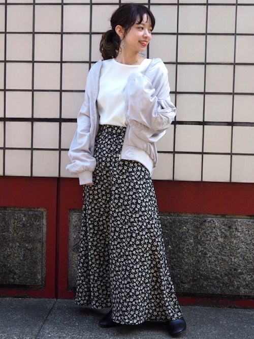 Tiptop本社おまりさんのスカートを使ったコーディネート Zozotown