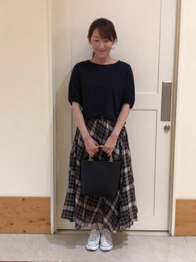 coenたまさん(レディース・161cm)の夏コーディネート